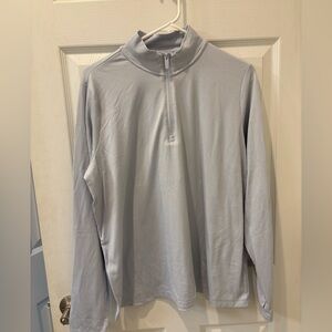FLX Light Blue Quarter-Zip Pullover‎